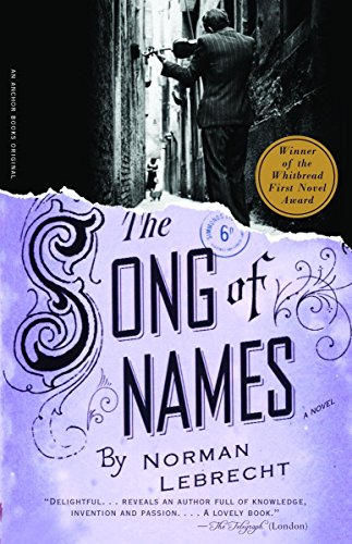 Beispielbild fr The Song of Names: A Novel zum Verkauf von WorldofBooks