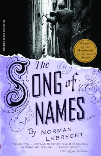 Stock image for The Song of Names for sale by Bookmonger.Ltd