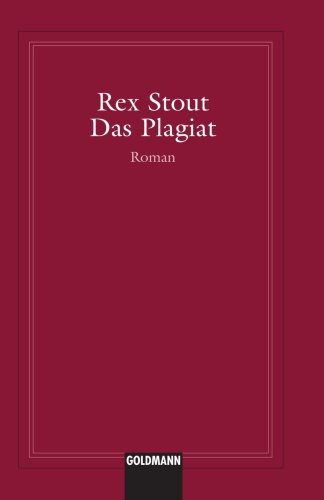 Stock image for Das Plagiat (German Edition) for sale by Gardner's Used Books, Inc.