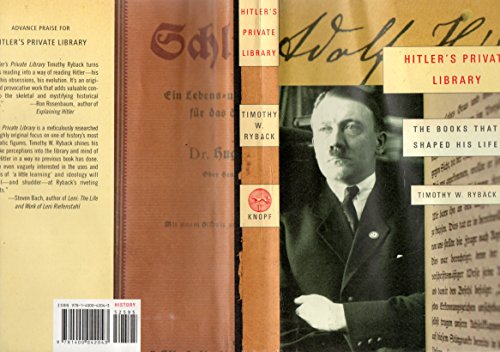 Stock image for Hitler's Private Library: The Books That Shaped His Life for sale by 2Vbooks