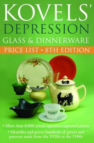 Imagen de archivo de Kovels' Depression Glass and Dinnerware Price List, 8th edition a la venta por More Than Words