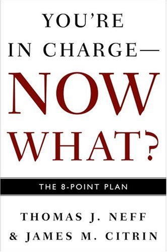 Stock image for You're in Charge--Now What?: The 8 Point Plan for sale by Your Online Bookstore