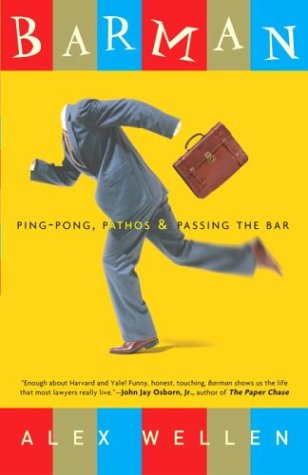 Beispielbild fr Barman: Ping-Pong, Pathos, and Passing the Bar zum Verkauf von Wonder Book