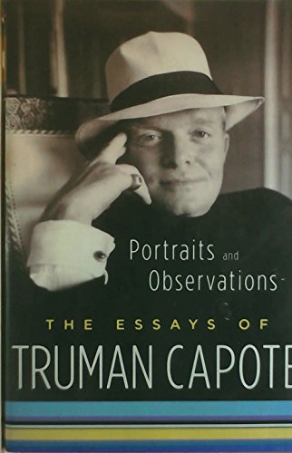 9781400066612: Portraits and Observations: The Essays of Truman Capote