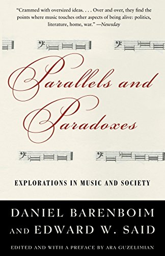 9781400075157: Parallels and Paradoxes: Explorations in Music and Society