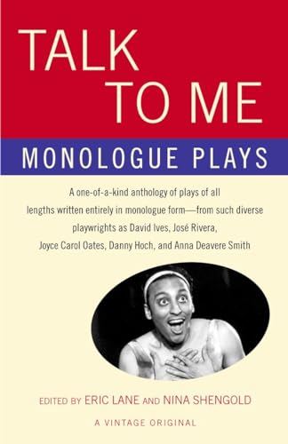 Stock image for Talk to Me: Monologue Plays for sale by Gulf Coast Books
