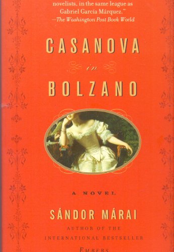 Imagen de archivo de Casanova in Bolzano a la venta por WorldofBooks