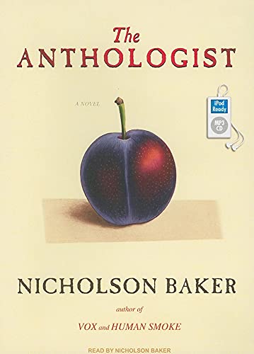 Imagen de archivo de The Anthologist: A Novel a la venta por The Yard Sale Store