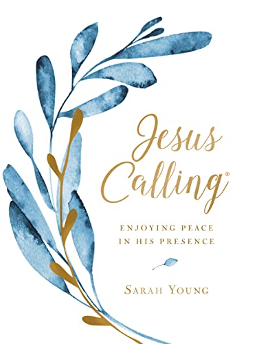 9781400209286: Jesus Calling, Large Text Cloth Botanical, with Full Scriptures: Enjoying Peace in His Presence (a 365-Day Devotional)
