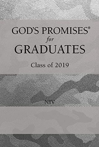 Imagen de archivo de Gods Promises for Graduates: Class of 2019 - Silver Camouflage NIV: New International Version a la venta por Book Outpost