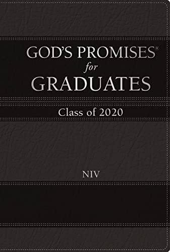 Imagen de archivo de God's Promises for Graduates: Class of 2020 - Black NIV: New International Version a la venta por Orion Tech