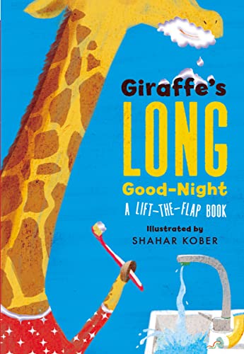 Beispielbild fr Giraffe's Long Good-Night: A Lift-the-Flap Book zum Verkauf von Wonder Book