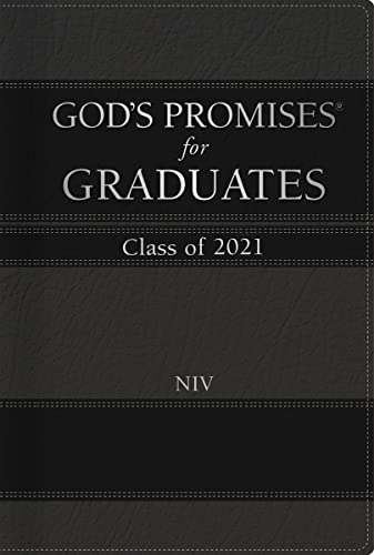 9781400221950: God's Promises for Graduates Class of 2021: New International Version, Black