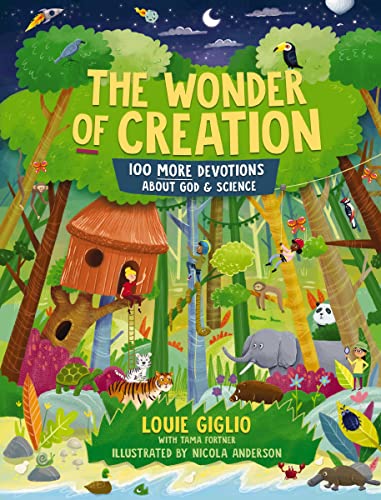 Imagen de archivo de The Wonder of Creation: 100 More Devotions About God and Science (Indescribable Kids) a la venta por Goodwill Books