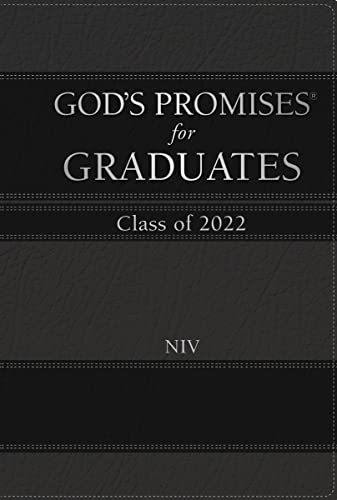 Imagen de archivo de God's Promises for Graduates: Class of 2022 - Black NIV: New International Version a la venta por SecondSale
