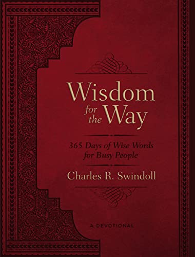 9781400231782: Wisdom for the Way, Large Text Leathersoft: 365 Days of Wise Words for Busy People