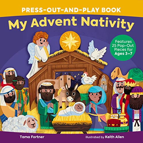 Stock image for My Advent Nativity Press-Out-and-Play Book: Features 25 Pop-Out Pieces for Ages 37 for sale by Goodwill of Colorado