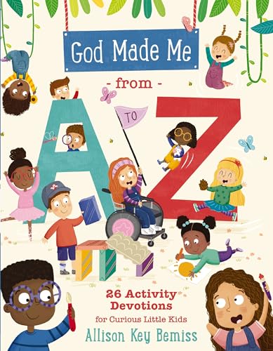 Beispielbild fr God Made Me from A to Z: 26 Activity Devotions for Curious Little Kids zum Verkauf von Monster Bookshop