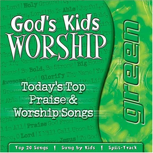 Stock image for Gods Kids Worship Green: Today's Top Praise Worship Songs for sale by Wizard Books