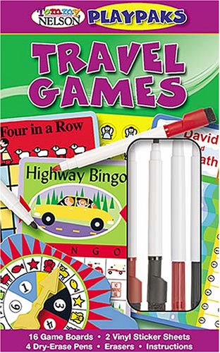 Stock image for Tommy Nelson's Playpaks: Travel Games for sale by Treasured Reads etc.