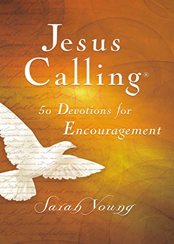 Imagen de archivo de Jesus Calling, 50 Devotions for Encouragement, Hardcover, with Scripture References a la venta por Jenson Books Inc