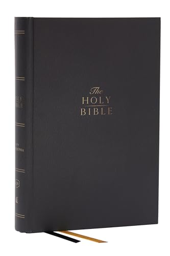 Stock image for KJV Holy Bible with Apocrypha and 73,000 Center-Column Cross References, Hardcover, Red Letter, Comfort Print: King James Version for sale by GF Books, Inc.