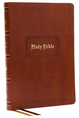 Stock image for KJV Holy Bible: Giant Print Thinline, Purple Leathersoft, Red Letter, Comfort Print (Thumb Indexed): King James Version (Vintage) for sale by WorldofBooks