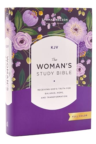 Stock image for KJV, The Woman's Study Bible, Hardcover, Red Letter, Full-Color Edition, Comfort Print for sale by Happy Heather Bookstore