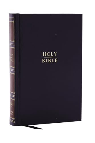 Beispielbild fr NKJV, Compact Center-Column Reference Bible, Hardcover, Red Letter, Comfort Print: New King James Version, Black, Hardcover, Compact Center-Column Reference, Red Letter, Comfort Print zum Verkauf von Monster Bookshop