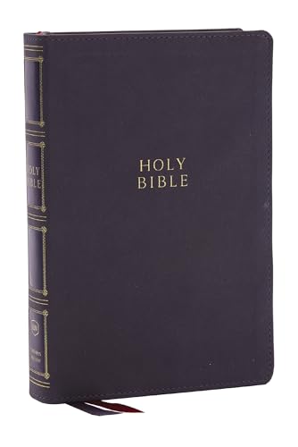 Beispielbild fr KJV Holy Bible: Compact Bible With 43,000 Center-Column Cross References, Gray Leathersoft, Red Letter, Comfort Print: King James Version zum Verkauf von Blackwell's