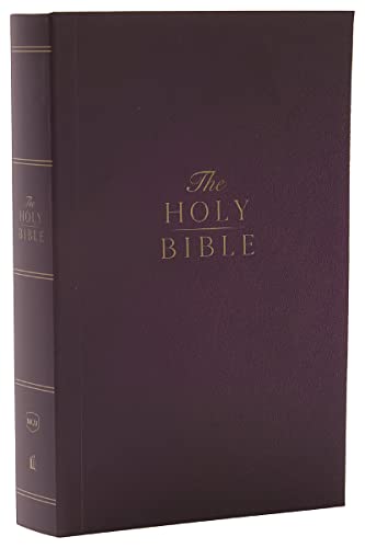 Stock image for NKJV Compact Paragraph-Style Bible w/ 43,000 Cross References, Purple Softcover, Red Letter, Comfort Print: Holy Bible, New King James Version: Holy Bible, New King James Version for sale by Books-FYI, Inc.