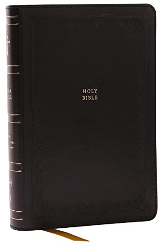 Beispielbild fr NKJV Compact Paragraph-Style Bible w/ 43,000 Cross References, Black Leathersoft, Red Letter, Comfort Print: Holy Bible, New King James Version: Holy Bible, New King James Version zum Verkauf von Books-FYI, Inc.