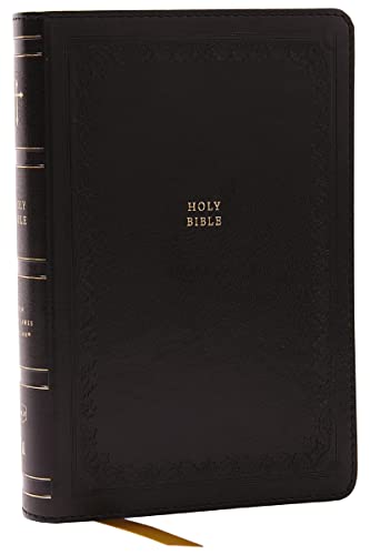 9781400333356: NKJV Compact Paragraph-Style Bible w/ 43,000 Cross References, Black Leathersoft, Red Letter, Comfort Print: Holy Bible, New King James Version: Holy Bible, New King James Version