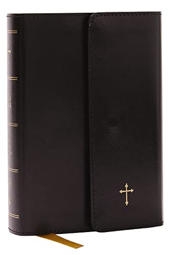 Beispielbild fr KJV Compact Bible w/ 43,000 Cross References, Black Leatherflex with flap, Red Letter, Comfort Print: Holy Bible, King James Version: Holy Bible, King James Version zum Verkauf von Books-FYI, Inc.
