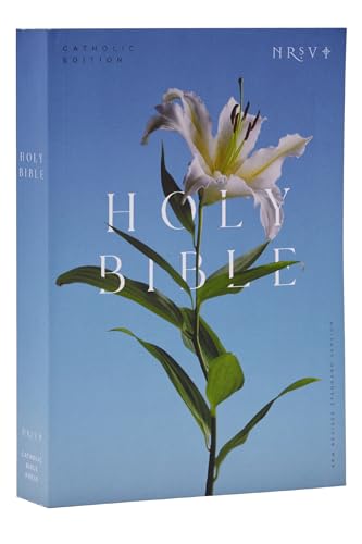 Stock image for Holy Bible: New Revised Standard Version, Easter Lily, Global Cover, Catholic Edition, Anglicized Text for sale by Revaluation Books