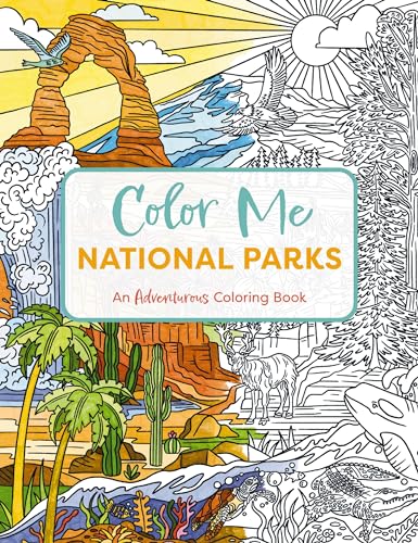 Imagen de archivo de Color Me National Parks: An Adventurous Coloring Book a la venta por GF Books, Inc.