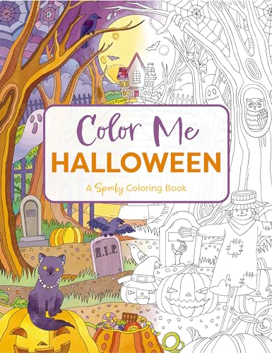 Imagen de archivo de Color Me Halloween: A Spooky Coloring Book a la venta por Lakeside Books