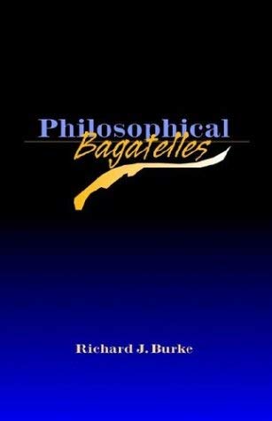 Stock image for Philosophical Bagatelles for sale by Green Street Books