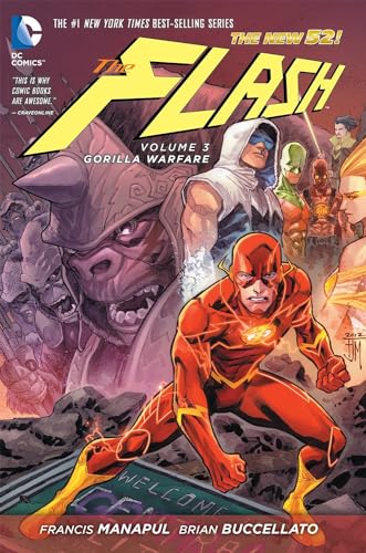 Imagen de archivo de The Flash Vol. 3: Gorilla Warfare (The New 52) a la venta por Bahamut Media