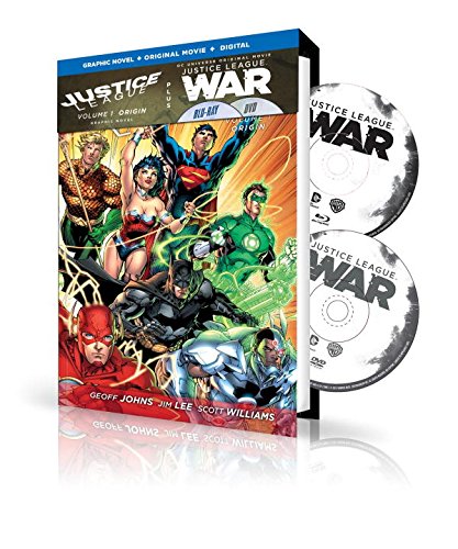 Beispielbild fr Justice League Vol. 1: Origin Book & DVD Set zum Verkauf von SecondSale