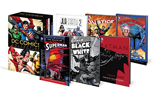 Stock image for DC Comics Set Book and DVD Set: Wonder Woman Gods and Mortals / Justice League Origin Vol. 1 / JLA Earth 2 / Batman : Year One / Batman Black and White Vol. 1 / The Death of Superman for sale by SecondSale