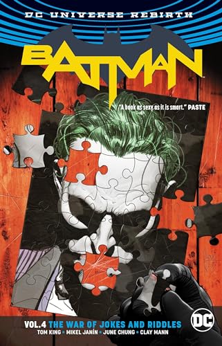 Stock image for Batman Vol. 4: The War of Jokes and Riddles (Rebirth) for sale by Ergodebooks