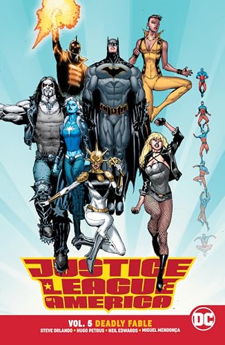 Beispielbild fr Justice League of America Vol. 5: Deadly Fable zum Verkauf von Books From California