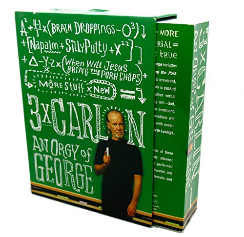 Beispielbild fr 3 X Carlin : An Orgy of George zum Verkauf von Better World Books