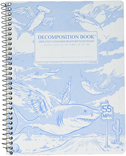 Beispielbild fr Notebook: Flying Sharks (Coiled, Ruled) zum Verkauf von Strand Book Store, ABAA