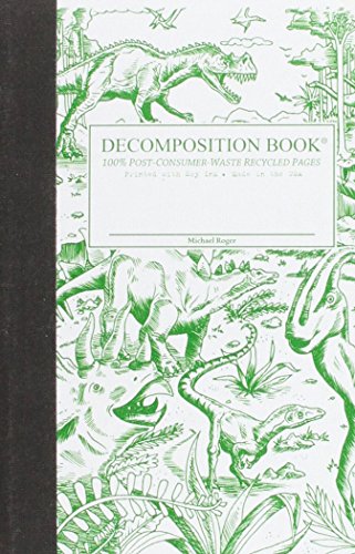 Beispielbild fr Dinosaurs: Pocket-size Decomposition Book: College-ruled Composition Notebook with 100% post-consumer-waste recycled pages zum Verkauf von BookEnds Bookstore & Curiosities