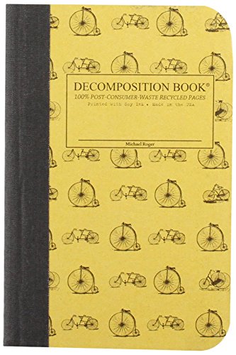 Beispielbild fr Vintage Bicyles: Decomposition Book Pocket-Size Decomposition Book: College-ruled Composition Notebook zum Verkauf von BookEnds Bookstore & Curiosities