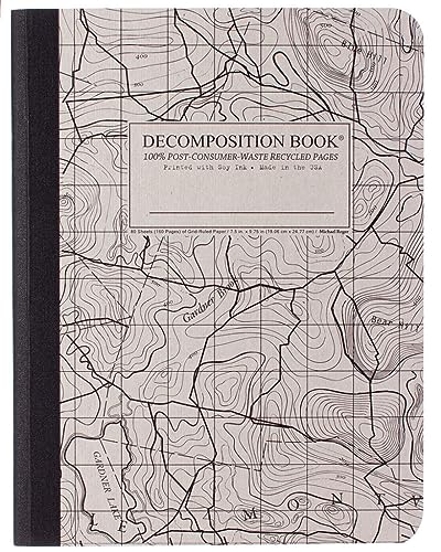 Beispielbild fr Notebook: Topographic Map (ruled) zum Verkauf von Strand Book Store, ABAA