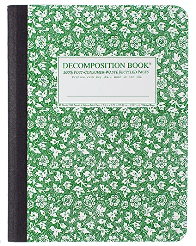 Beispielbild fr Parsley: College-ruled Decomposition Notebook with 100% post-consumer-waste recycled pages zum Verkauf von BookEnds Bookstore & Curiosities