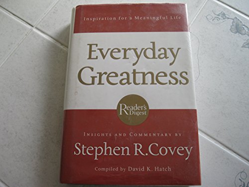 9781401602413: Everyday Greatness: Inspiration for a Meaningful Life